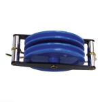 Pulley Plastic Double 2 Hook (Parallel)