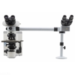 Two Head Pathology Microscope, Side by Side