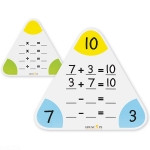 Write and Wipe Fact Family Boards