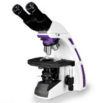 Trinocular Biological Microscope with Plan Objectives