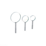 Reading Glass Magnifier Metal frame 5/10 cm