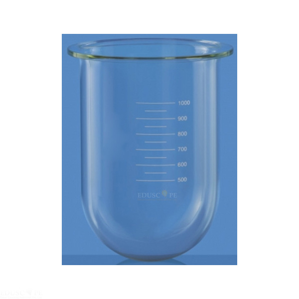 Flasks-E Amber, Without Side Cut for Dissolution Apparatus