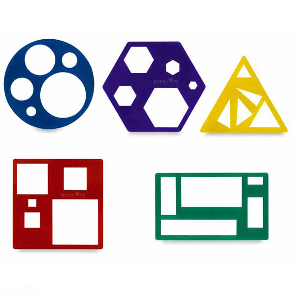 Primary Shapes Template Set